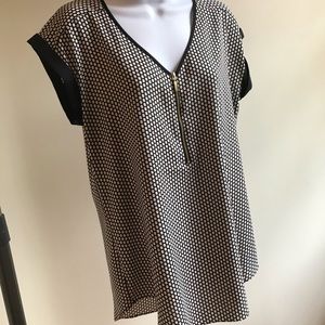 Express Polka dot blouse